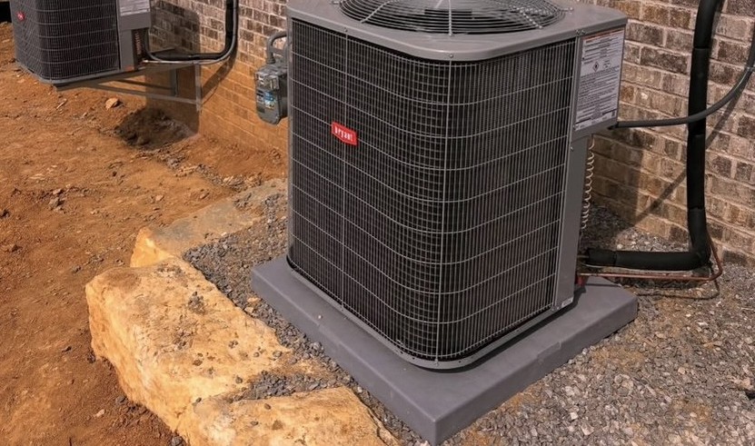 New air conditioning system installation